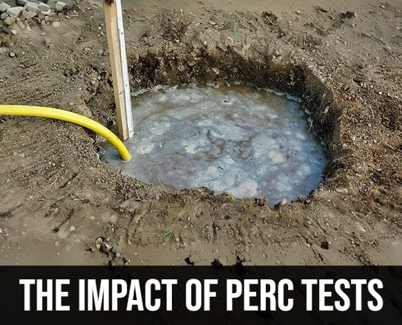 Impact of Percolation Test for Land