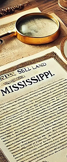 Paperwork Sell Land Mississippi