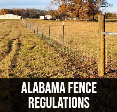 Alabama Fence Regulations