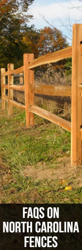 FAQs on North Carolina Fences