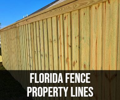 Florida Fence Property Lines