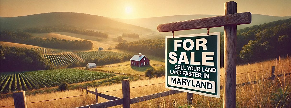 Sell Your Land Faster in Maryland