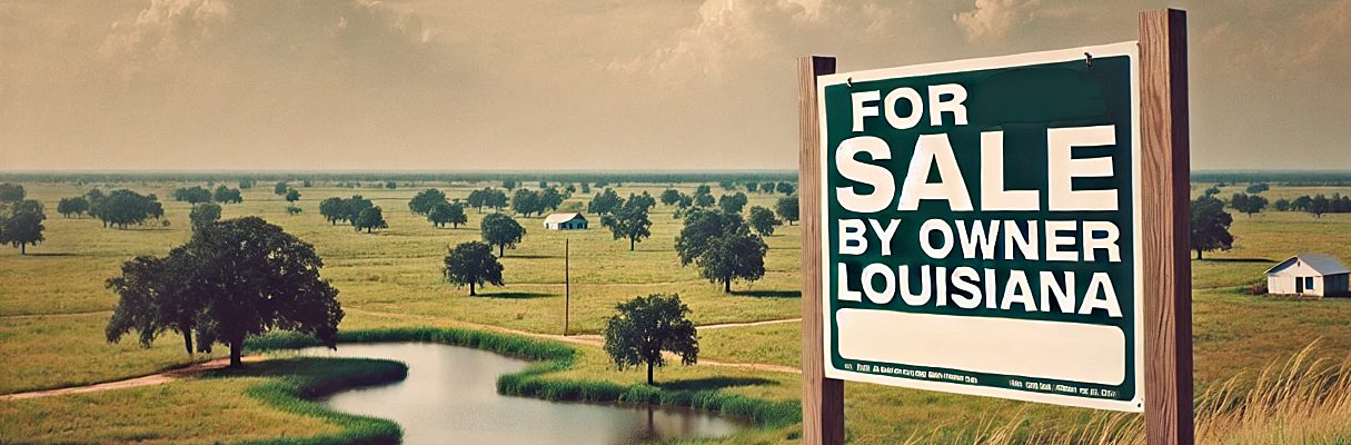 Sell Louisiana Land without a Realtor