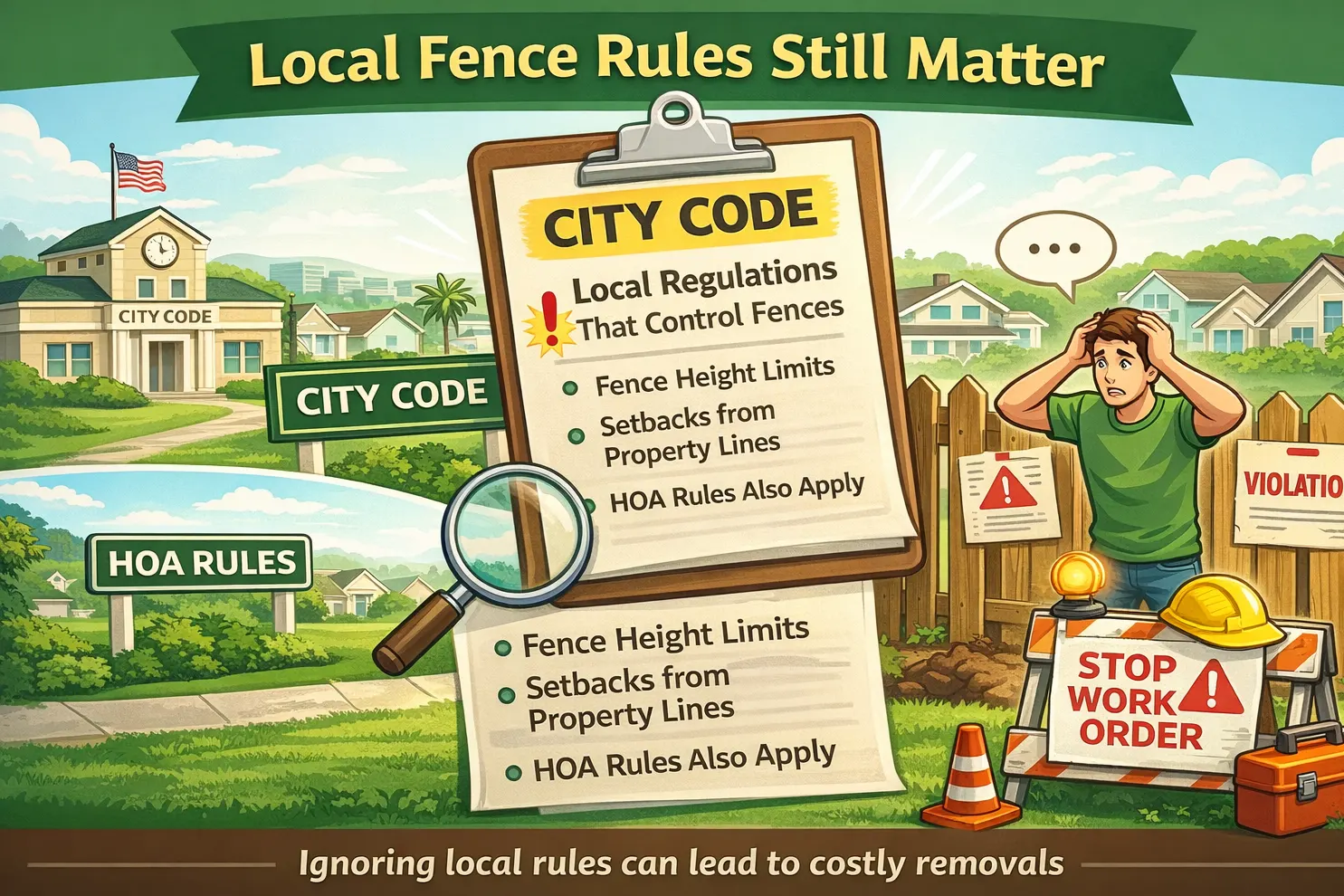 Local Fence Rules Still Matter Illinois
