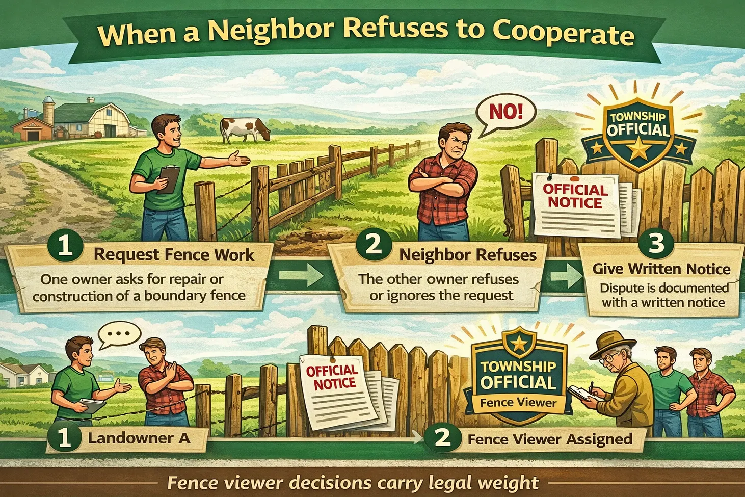 When a Neighbor Refuses to Cooperate Illinois