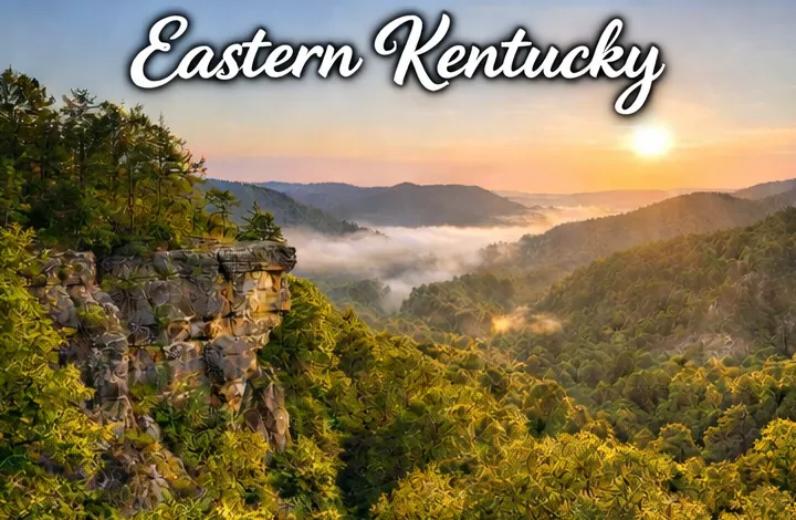Eastern Kentucky Land Buyers Forested Appalachian mountains and rugged hills in Eastern Kentucky where Bubba Land Company buys wooded land and hunting property.