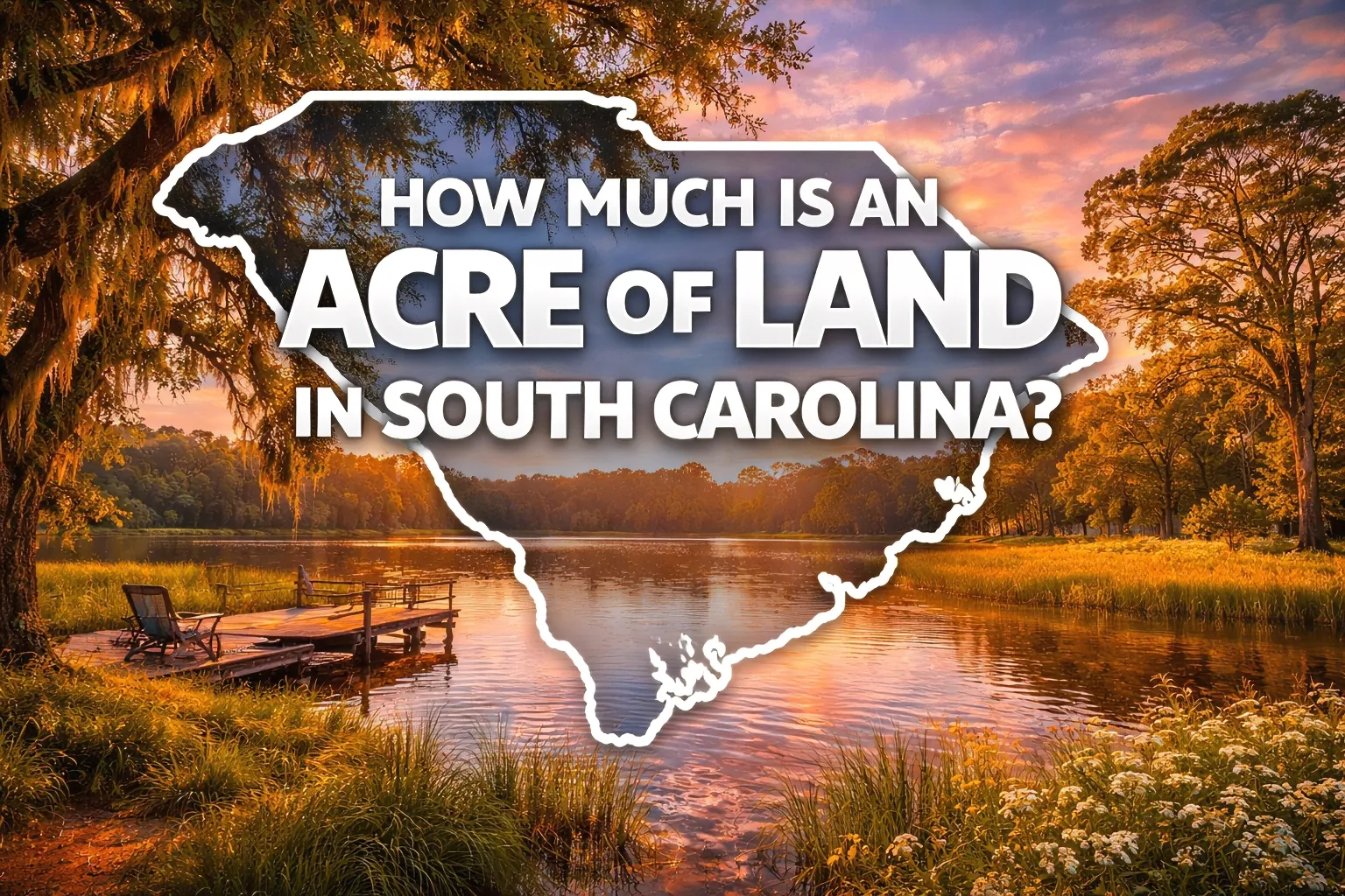 Explore current land prices in South Carolina, including rural acreage, timberland, and coastal property, with real examples across the state.